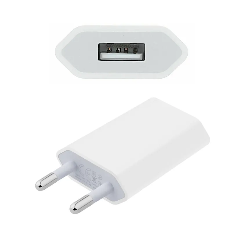 US EU AU Stecker 5V 1A 5W Tragbarer USB-Anschluss Mobiltelefon Reise USB-Ladegerät Adapter USB-Wand ladegerät für Apple iPhone 6 7 8 x xr 11