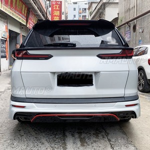 Kit carrosserie et accessoires pour Honda Breeze 2020-2021 : Lame de pare-chocs avant, jupes latérales, spoiler de pare-chocs arrière, séparateur et diffuseur - Product Image 4