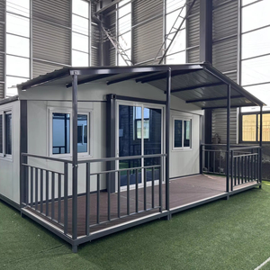 Casa de contenedores Edificio modular expandible prefabricado con diseños flexibles y diversos para optimizar el espacio modular temporal - Product Image 1