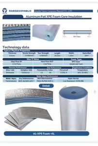 97% feuille d'aluminium réfléchissante XPE mousse <span class=keywords><strong>isolation</strong></span> thermique barrière radiante matériau résistant à la chaleur pour la Construction <span class=keywords><strong>de</strong></span> toit et <span class=keywords><strong>de</strong></span> mur - Product Image 6