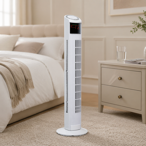 Energy Efficient Digital Tower <b>Fan</b> Quiet <b>Remote</b> <b>Control</b> Bladeless Oscillating A+++ Household Air Cooling Made Plastic Ah-ab01 - Product Image 6