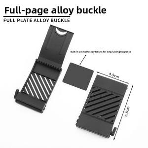 Cinturón Difusor de Aceites Esenciales Casual de Moda 2026 para <span class=keywords><strong>Hombre</strong></span>, Tela Elástica, Hebilla de Aleación con Cierre Automático, 3.5cm, Perfume <span class=keywords><strong>Sauvage</strong></span> - Product Image 3