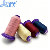 Fil à coudre en nylon 280D/3 Tex83 haute vitesse pour tapisserie, cuir et projets de couture industrielle