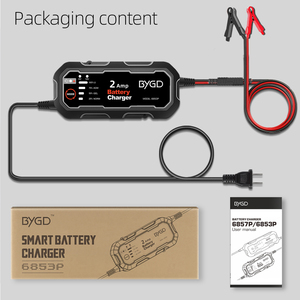Phổ thông minh pin sạc 12V <span class=keywords><strong>2A</strong></span> tự động dual-chế độ <span class=keywords><strong>Lithium</strong></span> chì-axit pin duy trì cho xe gắn máy xe ô tô - Product Image 6