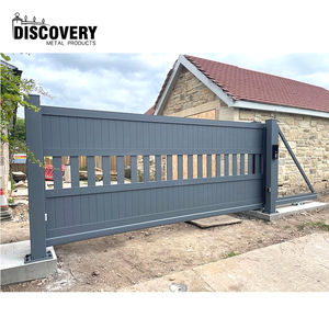 Allée coulissante automatique Portail de luxe en aluminium personnalisé Coulissant House Gate Designs Pictures for Villa - Product Image 1