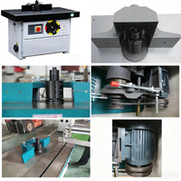 Fraiseuse à broche motorisée à faible vibration 380V 7KW pour le travail du bois avec profilage de haute précision pour composants de cuisine