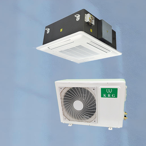 Climatiseur de plafond split 24000 Btu, 2 tonnes, <span class=keywords><strong>3</strong></span> CV, cassette 4 voies, système de refroidissement rapide pour bureau et maison, OEM haute qualité - Product Image 4