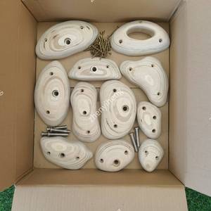 Hot Bán Rock Leo Núi Giữ Chất Lượng Cao Phòng Tập Thể Dục Thiết Bị Bằng Gỗ Rock Leo Núi Giữ Cho Trong Nhà Leo Núi Tường - Product Image 5