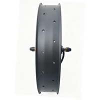 Kit de conversion de vélo électrique à pneus larges avec moteur de moyeu 60V 20x4 3000W 48V/72V à aimant permanent sans balais, pour usage domestique, IP65