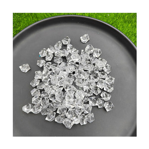Gemas de relleno de jarrón de roca de hielo facetadas transparentes acrílicas de resina de colores surtidos que brillan en la oscuridad para mesa de fiesta relleno de jarrón de dispersión gema <span class=keywords><strong>pirata</strong></span> - Product Image 6