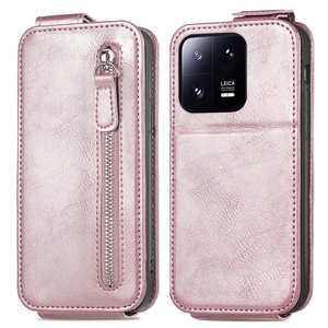 Étui à rabat avec fermeture éclair pour Xiaomi 13 13 Pro, pour Xiaomi POCO M5 4G étui portefeuille haut et bas - Product Image 6