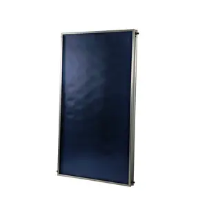 2000*1250*80 black film coating flat plate solar collector