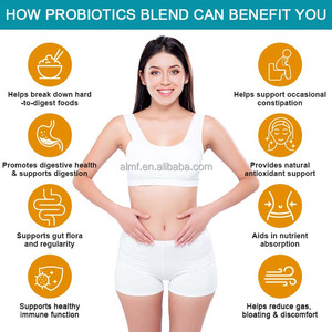 Capsules de probiotiques 120 milliards d'UFC 36 souches Supplément pour adultes Prébiotiques Enzymes digestives Soutien intestinal et immunitaire <span class=keywords><strong>Prix</strong></span> usine - Product Image 3
