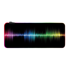 Individuell Bedrucktes RGB XXL Gaming LED Gummi-Mauspad 3mm 4mm 800x300mm Wasserfeste Leuchtende Schreibtischunterlage - Product Image 1