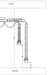 Fábrica de China, cajas de cartón de 40kg, equipo de elevación, elevador de tubo de vacío de 380V 50HZ con tubo de aire de 120mm en almacenamiento logístico - Product Image 5