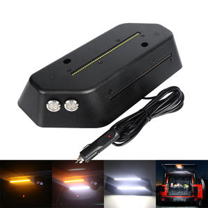 Lumière de coffre LED, lumière de hayon arrière, lumière de dôme, lumière de cargaison LED blanche ambre <span class=keywords><strong>pour</strong></span> Jeep Wrangler Jl Jlu 2018-2021 - Product Image 3