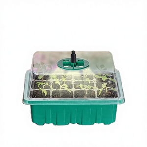 Kit di Germinazione XDT con 6 Vassoi in PVC a 24 Celle per Semina, con Cupola per Umidità e Fori di Drenaggio - Product Image 2