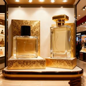 Botella de Vidrio Rectangular para Perfume con Pulverizador, 30/50 ml, Fabricante Yabeli, Pulverizador Cuadrado Vacío de Aluminio Plateado - Product Image 6