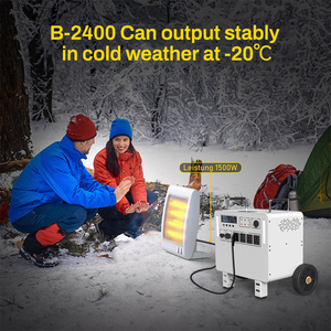 Batterie Externe Solaire 2560Wh à Onde Sinusoïdale Pure 2400W pour Camping et Extérieur, Type Valise, Expédiée depuis l'Entrepôt UE - Product Image 6