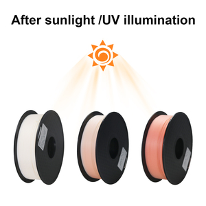 Light Variation <b>PLA</b> Filament 1.75mm Color Change by Sun UV Light 3D Printing <b>PLA</b> Filament - Product Image 2