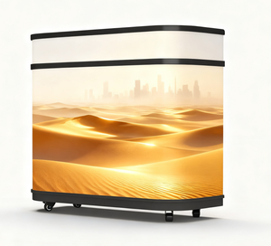 Écran LED publicitaire d'intérieur Junchen P2.5, résolution 8K, luminosité 1200 cd, modulaire, pour stand d'accueil, indice de protection IP20, prix usine - Product Image 6