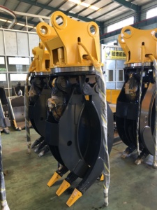 Thủy lực máy xúc xoay vật lộn xoay đá & gỗ Máy xúc vật lộn với giá khuyến mãi - Product Image 3