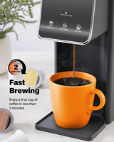 Infusion froide et chaude K-cup Capsule Cafetière Cafetière à service unique