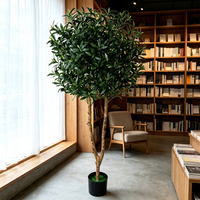 Direkt vom Hersteller Hochzeitsdekoration Künstliche Olivenpflanzen Lebensechter Künstlicher Bonsai-Baum Innen-Blumenarrangements Weihnachtsgeschenke