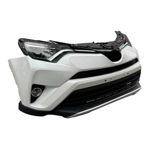 Parachoques delantero de calidad Original para <span class=keywords><strong>Toyota</strong></span> <span class=keywords><strong>RAV4</strong></span> 2019, parachoques delantero con faros para piezas de coche <span class=keywords><strong>RAV4</strong></span>, accesorios para carrocería de coche - Product Image 3