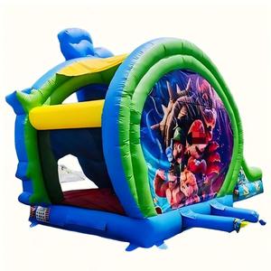 Castillo Inflable <span class=keywords><strong>Super</strong></span> <span class=keywords><strong>Mario</strong></span> <span class=keywords><strong>Bros</strong></span> de 5x3.5m, Brincolín para Fiestas, Casa de Brinco Inflable para Alquiler Comercial - Product Image 4