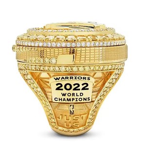 Anillo Conmemorativo del Campeonato de los Golden State Warriors 2022, Joyería Conmemorativa, Chapado en Aleación, Trofeo de Baloncesto Unisex - Product Image 3