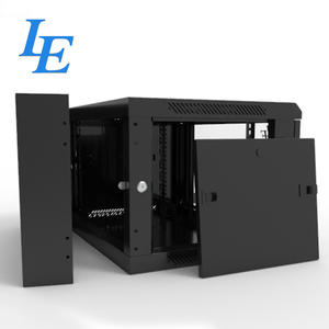 Rack de pared 9U con caja trasera para centro de datos, embalaje plano - Product Image 4