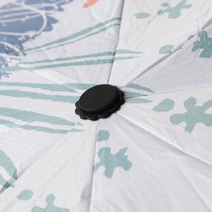 Paraguas de madera con 8 varillas para hombre, sombrilla plegable con <span class=keywords><strong>bloqueador</strong></span> UV, 5 varillas - Product Image 5