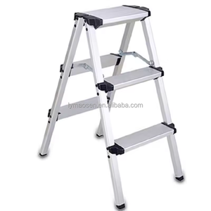 บันไดพับได้<span class=keywords><strong>2</strong></span>-6ขั้นสำหรับใช้ในครัวเรือนบันไดอลูมิเนียมพับได้สะดวกใช้ร่วมกับโครงสร้างโกดังสินค้าอย่างสะดวกสบายสำหรับเครื่องมือ - Product Image 3