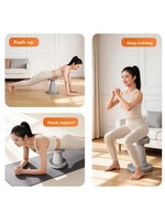 Dispositivo de Asistencia para Flexiones RS, Entrenador de Músculos Abdominales y Pectorales para Ejercicios en Casa, Soportes de Acero con Resorte para Flexiones y Planchas