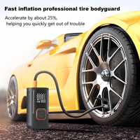 Ultra Compact Portable Electric Air Pump for Glove Box Storage and Backpack Travel Accessories Tire Inflator