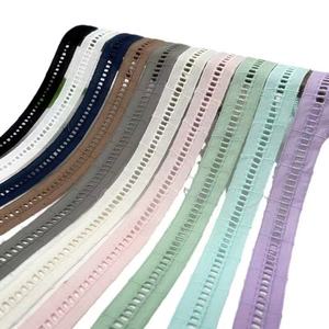 Nhà Máy Bán Buôn 2.5 Cm Rộng Thêu Bông Ren Cắt Đầy Màu Sắc Cầu Thang Mô Hình Thiết Kế Cho Giày Túi Xách Tự Làm Cổ Điển Sexy Phong Cách - Product Image 2