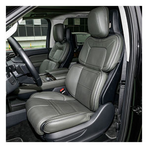 Housse de siège auto sur mesure 3 rangées avec 6, 7 ou 8 sièges, cuir Nappa de luxe haute qualité, ajustement original pour LINCOLN NAVIGATOR - Product Image 1