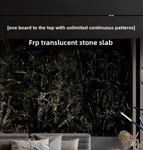 Venta al por Mayor de Losa Grande de <span class=keywords><strong>Piedra</strong></span> Volcánica Transparente de FRP, Plástico Reforzado con Fibra de Vidrio, Resistente al Agua y a la Humedad - Product Image 6