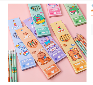 Juego de Papelería Multifuncional Escolar para Niños de Alta Calidad, Marca <span class=keywords><strong>Sansan</strong></span>, Forma Hexagonal, 7 Pulgadas, al por Mayor y a Bajo Precio - Product Image 3