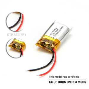 충전식 KC 인증 리튬 배터리 DTP 351422 3.7V 80mah 리튬 이온 폴리머 소형 배터리 - Product Image 4