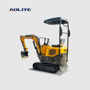 حفارة صغيرة AOLITE ALT CE WJ10 بوزن 1 طن، آلة حفر جديدة تعمل بالديزل قابلة للسحب، حفارة كاتربيلر صغيرة للبيع - Product Image 3