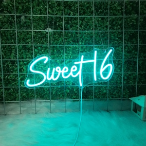 Sweet 16 Birthday party decor Indoor mood <b>light</b> Multicolored Remote Controlled Hanging Ornament Ideal Gift for Home, Party an - Product Image 3