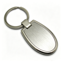 Porte-clés en alliage de zinc avec gravure laser personnalisée, logo de voiture élégant, idéal pour les cadeaux de concessionnaires automobiles et comme accessoire pour clés de véhicule