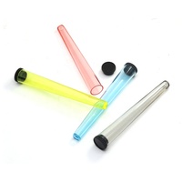 Tubes coniques en plastique de gros, 85 mm, 98 mm, 110 mm, 115 mm, tubes à fumer colorés, tubes de taille king, contenants coniques