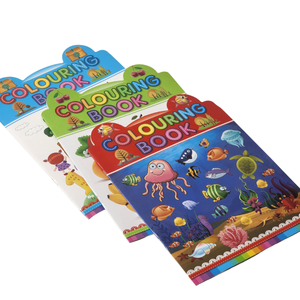 Grosir kustom dapat digunakan kembali kertas gambar buku buku mewarnai kustom cetak untuk anak-anak dengan Logo - Product Image 3