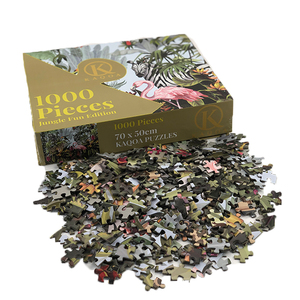 Prezzo di fabbrica all'ingrosso personalizzato di alta qualità di lusso 500 1000 pezzi <span class=keywords><strong>Puzzle</strong></span> bambini giochi per adulti giocattolo <span class=keywords><strong>Puzzle</strong></span> - Product Image 1