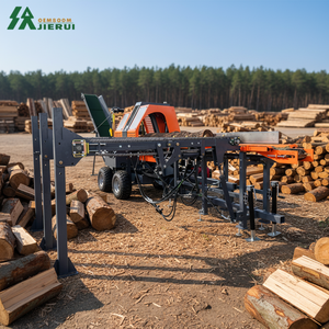 Machinerie forestière, processeur de <span class=keywords><strong>bois</strong></span> automatique 45T avec convoyeur, coupe-<span class=keywords><strong>bois</strong></span> et <span class=keywords><strong>fendeuse</strong></span>, processeur de <span class=keywords><strong>bois</strong></span> pour le fendage - Product Image 1