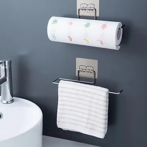 1Pcs Hanging Toilet <b>Roll</b> <b>Holder</b> Bathroom Towel <b>Kitchen</b> Stand Paper Rack Home Storage Racks - Product Image 5