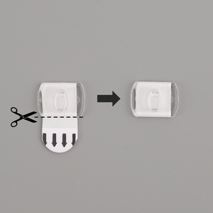 20 cái dính tường móc với có thể tháo rời băng, trong suốt tường móc cho treo latens cho Giáng sinh trang trí - Product Image 6